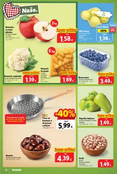 Plodine Katalog - Pregled kataloga iz trgovine Plodine, vrijedi od 14.10.2026 | Stranica: 12
