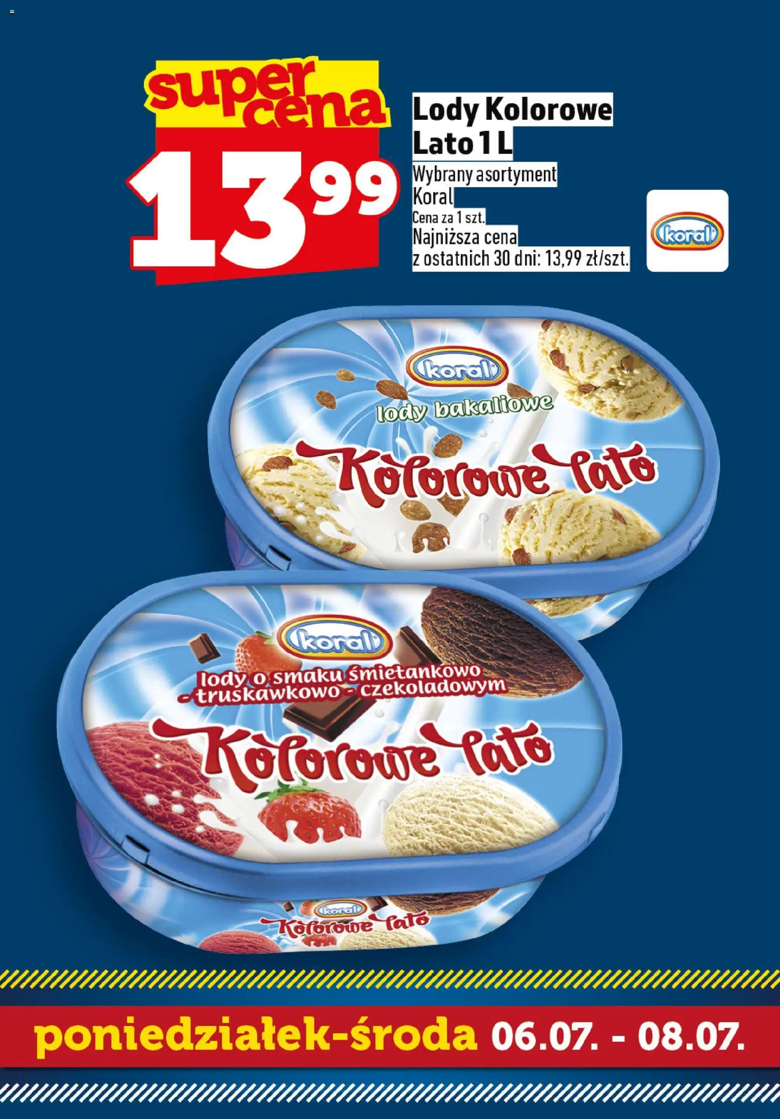 Topaz gazetka - Superstart tygodnia od 06.07.2026 | Strona: 2 | Produkty: Lody