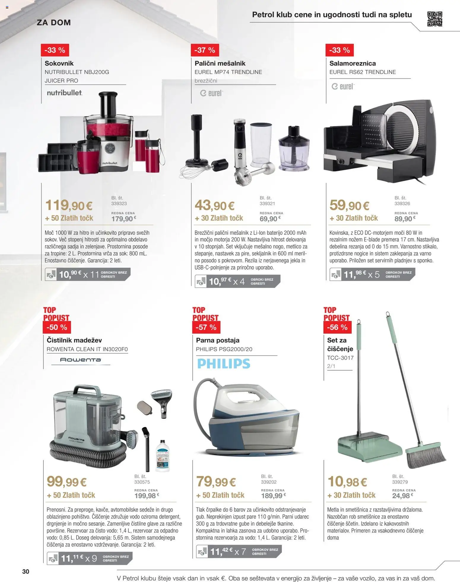 Novi Petrol katalog ponudbe – veljaven od 02.07.2026 | Stran: 34 | Izdelki: Mesalnik, Sokovnik, Sok