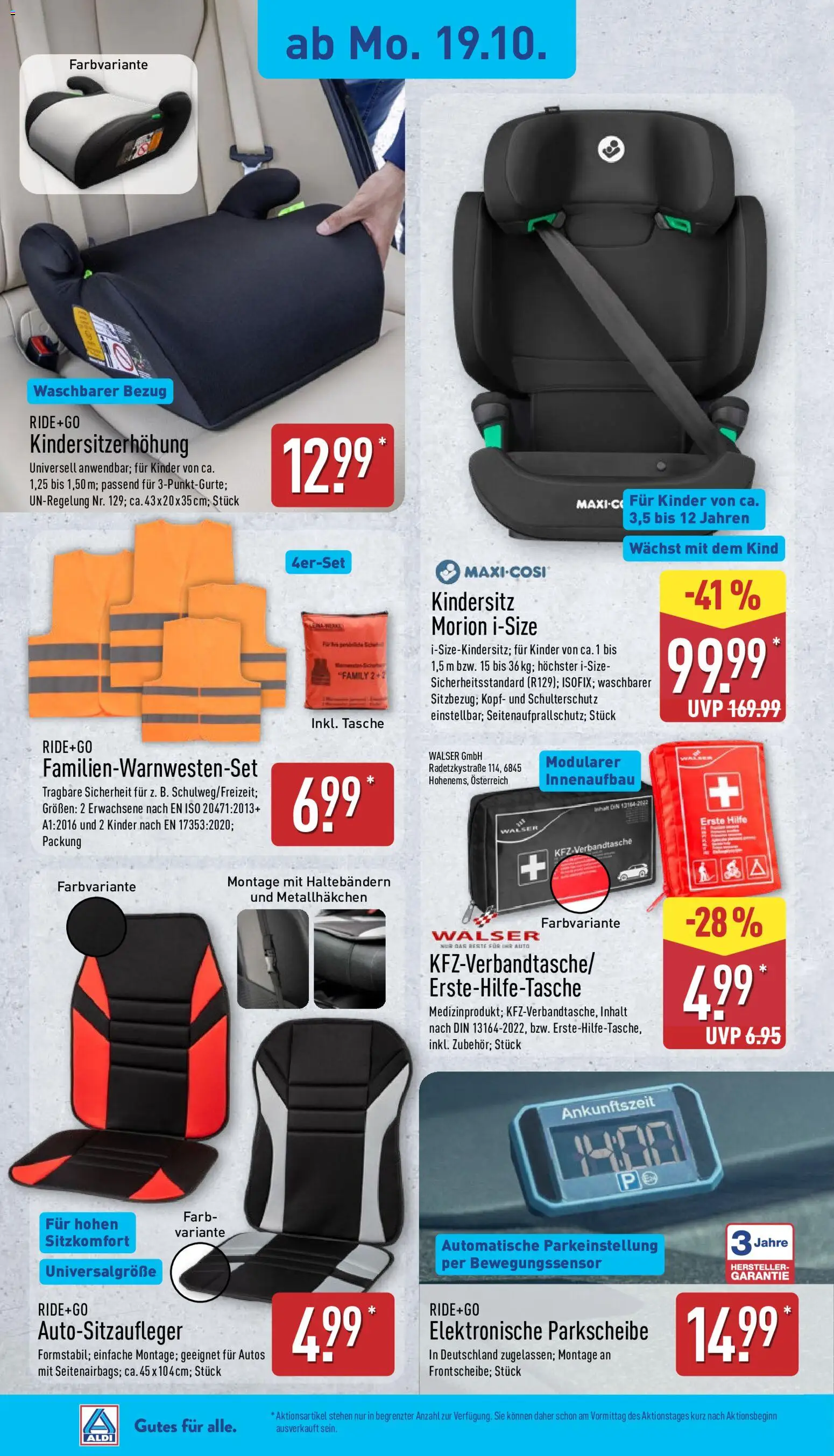 Aldi Prospekt – gültig ab 19.10.2026 | Seite: 3 | Produkte: Tasche