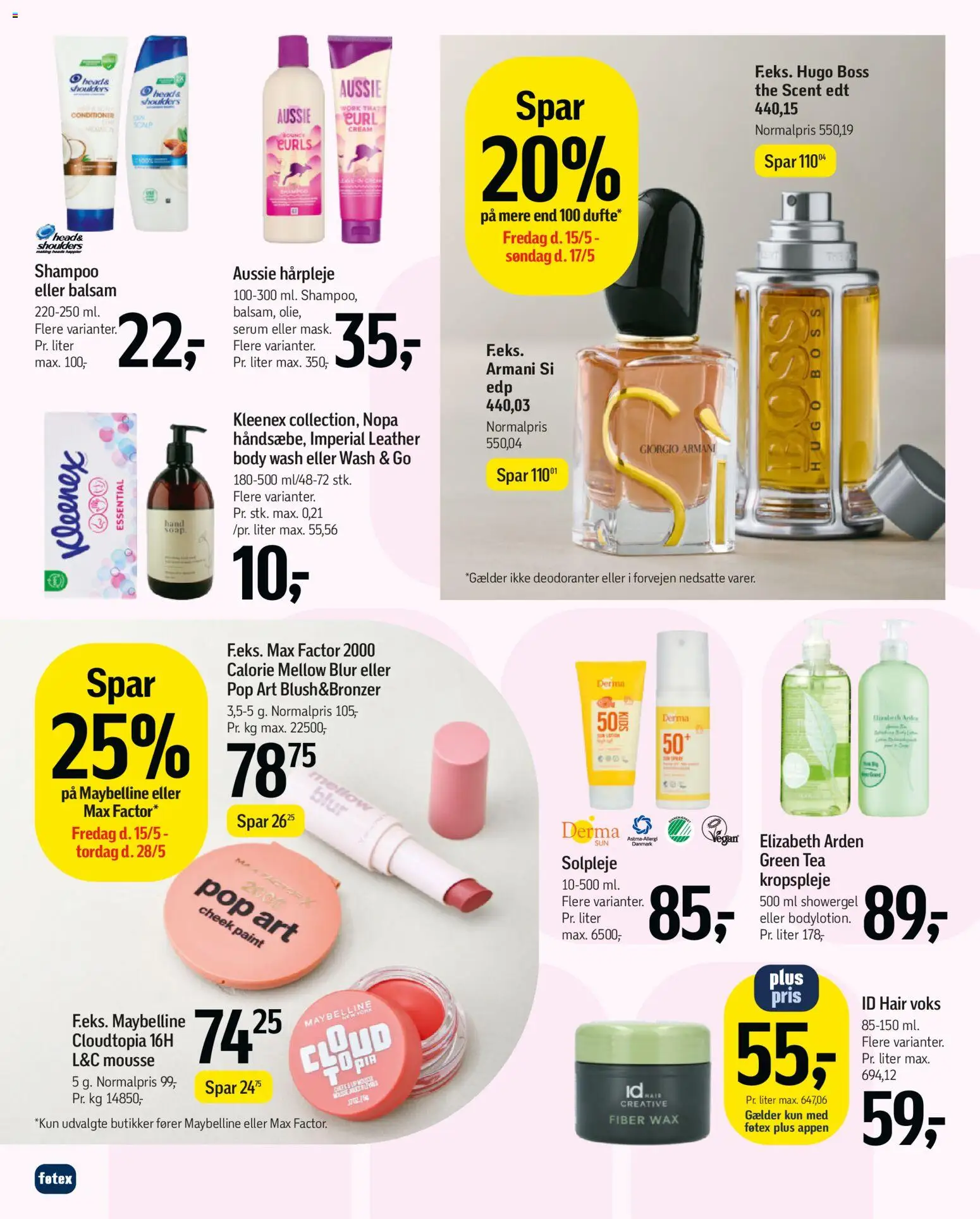 Føtex tilbudsavis – gyldig fra 15.05.2026 | Side: 49 | Produkter: Shampoo, Balsam