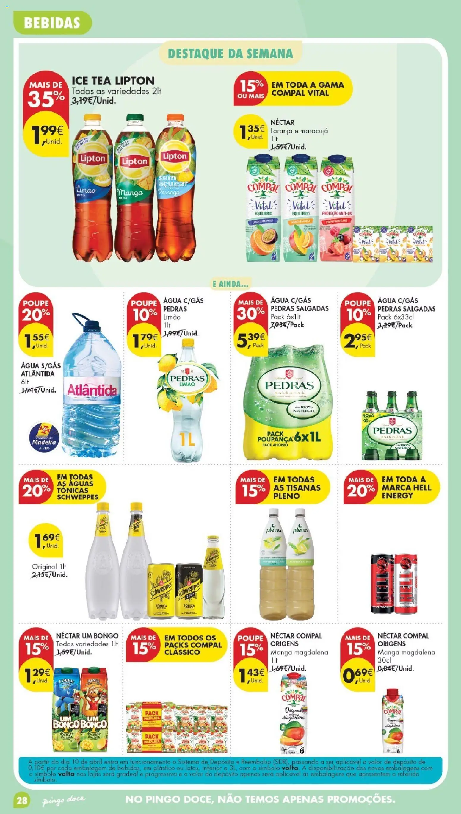 Pingo Doce Poupe Esta Semana Madeira │ válido de 05.05.2026 | Página: 28 | Produtos: Agua, Açúcar