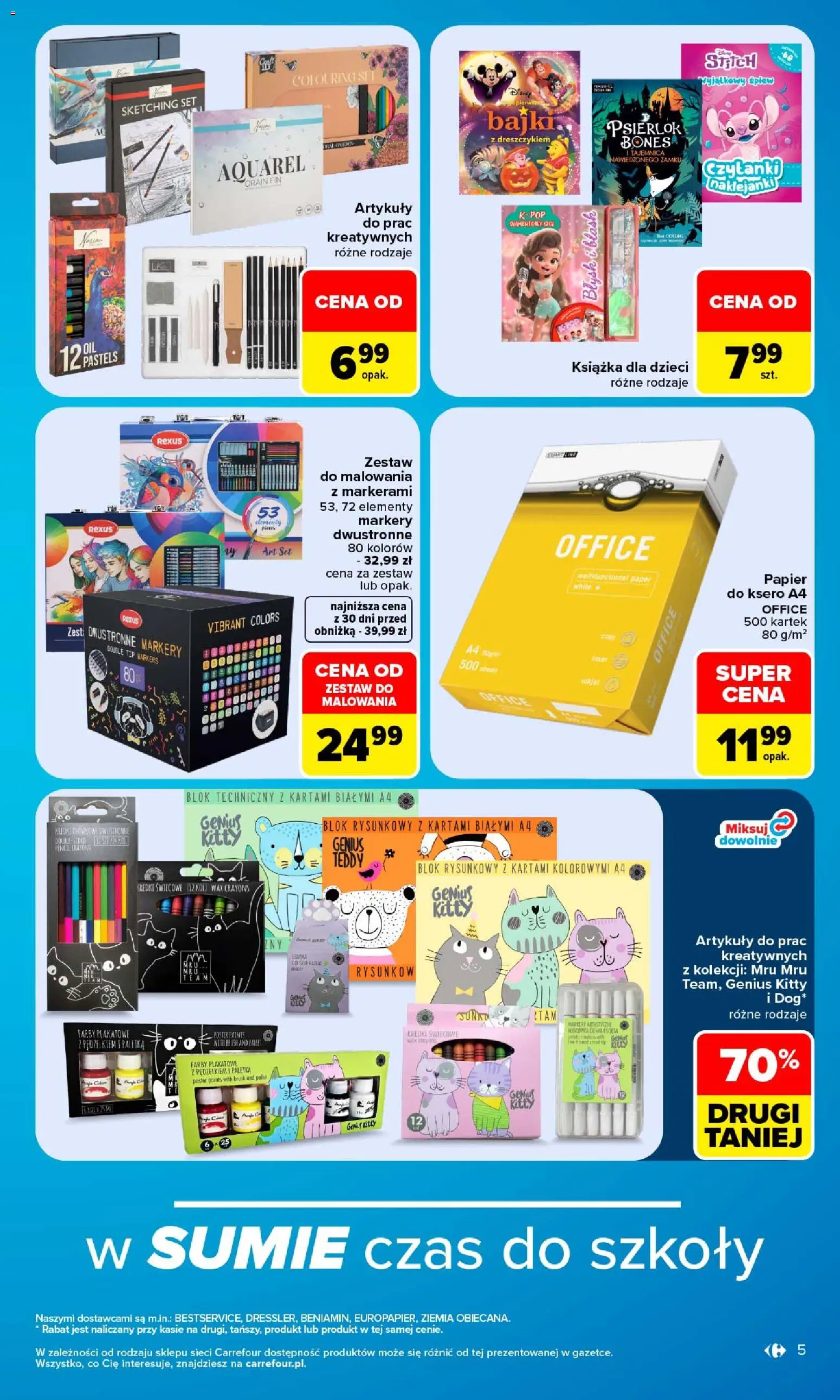 Carrefour gazetka - Same okazje od 21.09.2026 | Strona: 5 | Produkty: Ziemia, Kredki