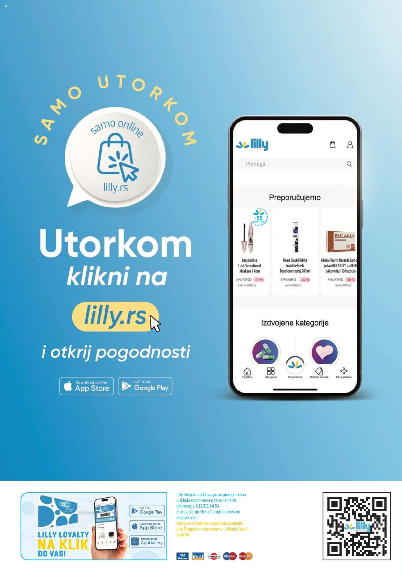 Lilly drogerie katalog - važi od 01.08.2026 | Strana: 44 | Proizvode: Kapsula, Nivea, Maskara, Dezodorans