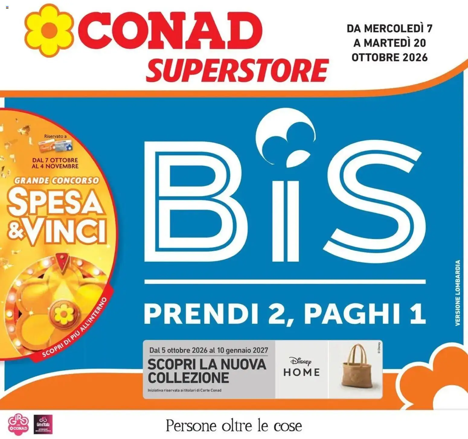 Anteprima volantino Conad dal 07/10/2026 prossima settimana | Pagina: 1