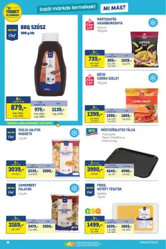 Metro Élelmiszer és Szezonális katalógus 2026/05 - amely érvényes a következő dátumtól: 02.05.2026 | Oldal: 16 | Termékek: Chili, Nuggets, Cannelloni, Camembert