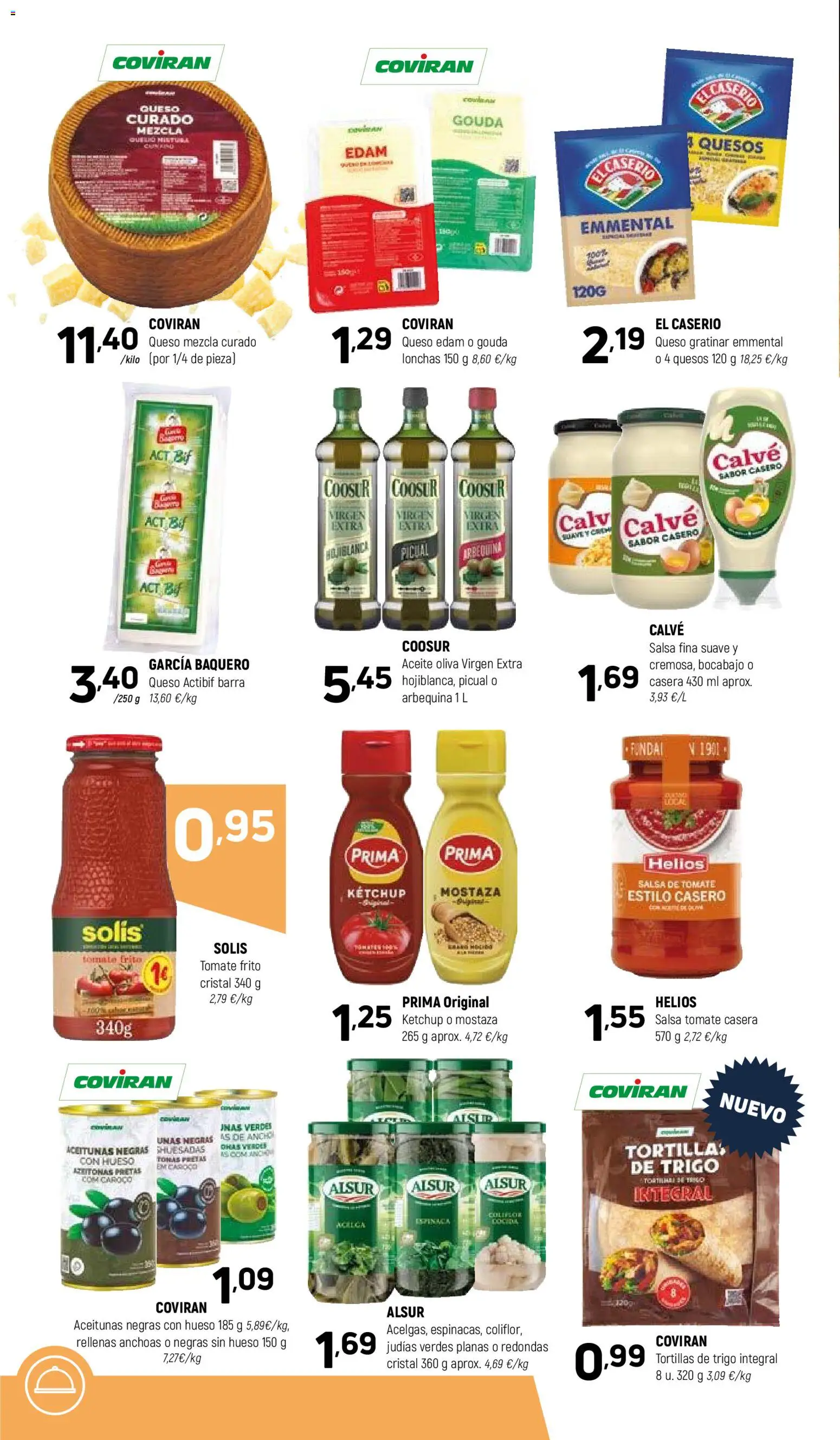 Coviran - Figueres │ válido desde el 05.05.2026 | Página: 6 | Productos: Queso, Aceite, Salsa de tomate