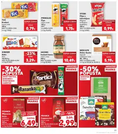 Kaufland otvorenje Krk - Pregled kataloga iz trgovine Kaufland, vrijedi od 26.05.2026 | Stranica: 25 | Proizvodi: Dolce Gusto, Jacobs, Keks, Cappuccino