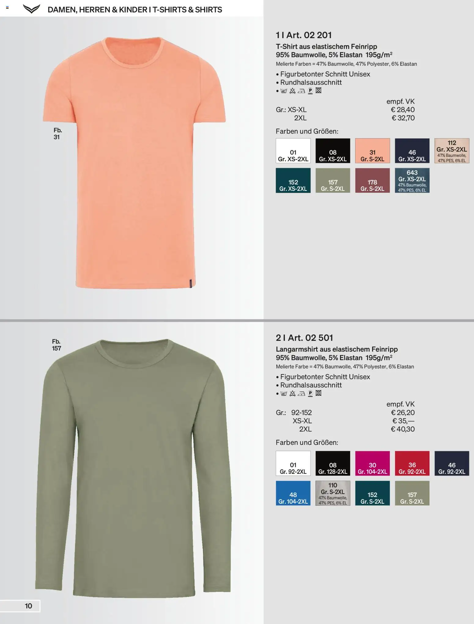 Trigema Prospekt – gültig ab 01.02.2026 | Seite: 10 | Produkte: Langarmshirt