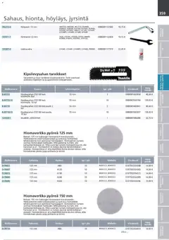 Makita-mainoslehti voimassa 24.03.2026 alkaen | Sivu: 359