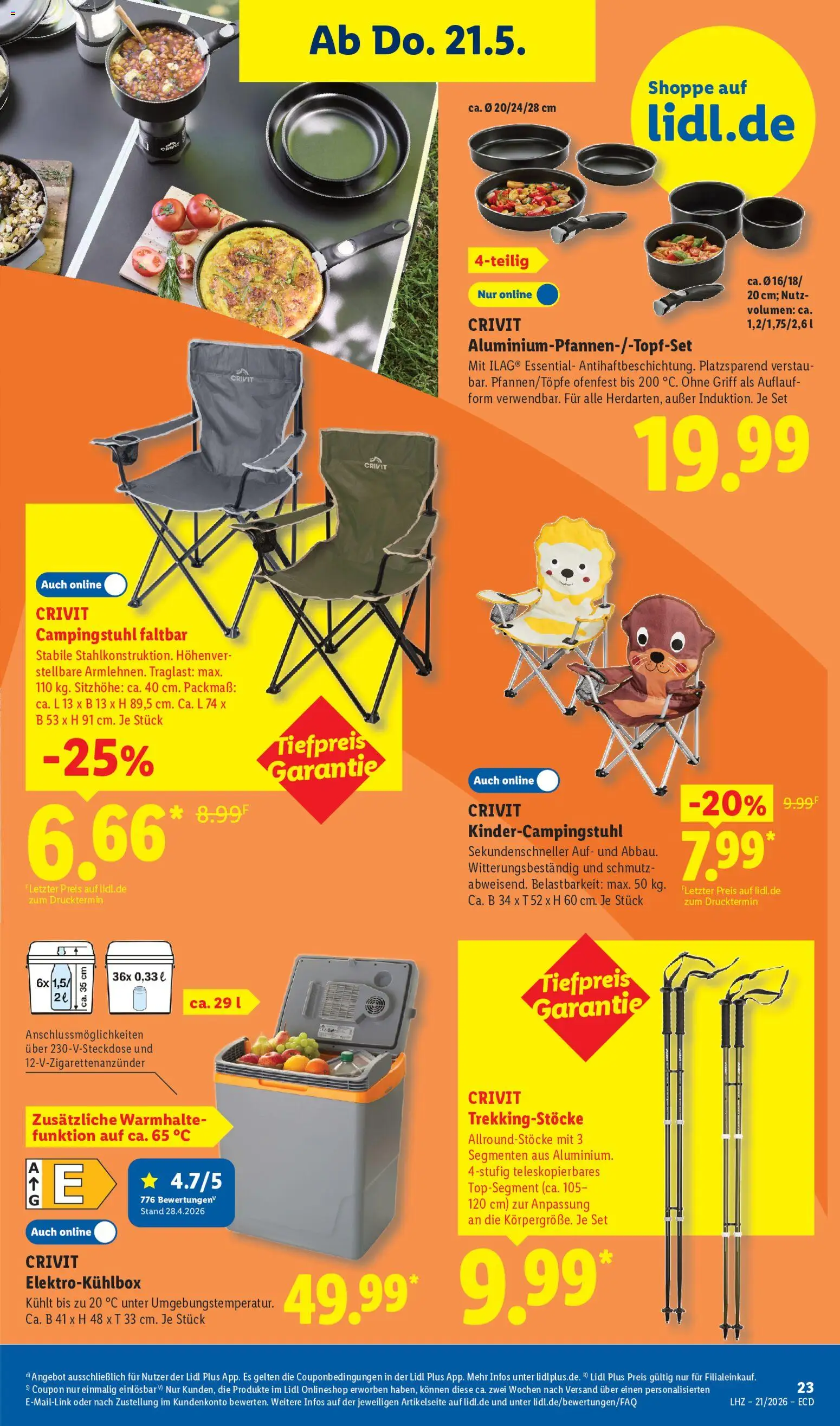 Lidl Německo leták od 18.05.2026 | Strana: 23