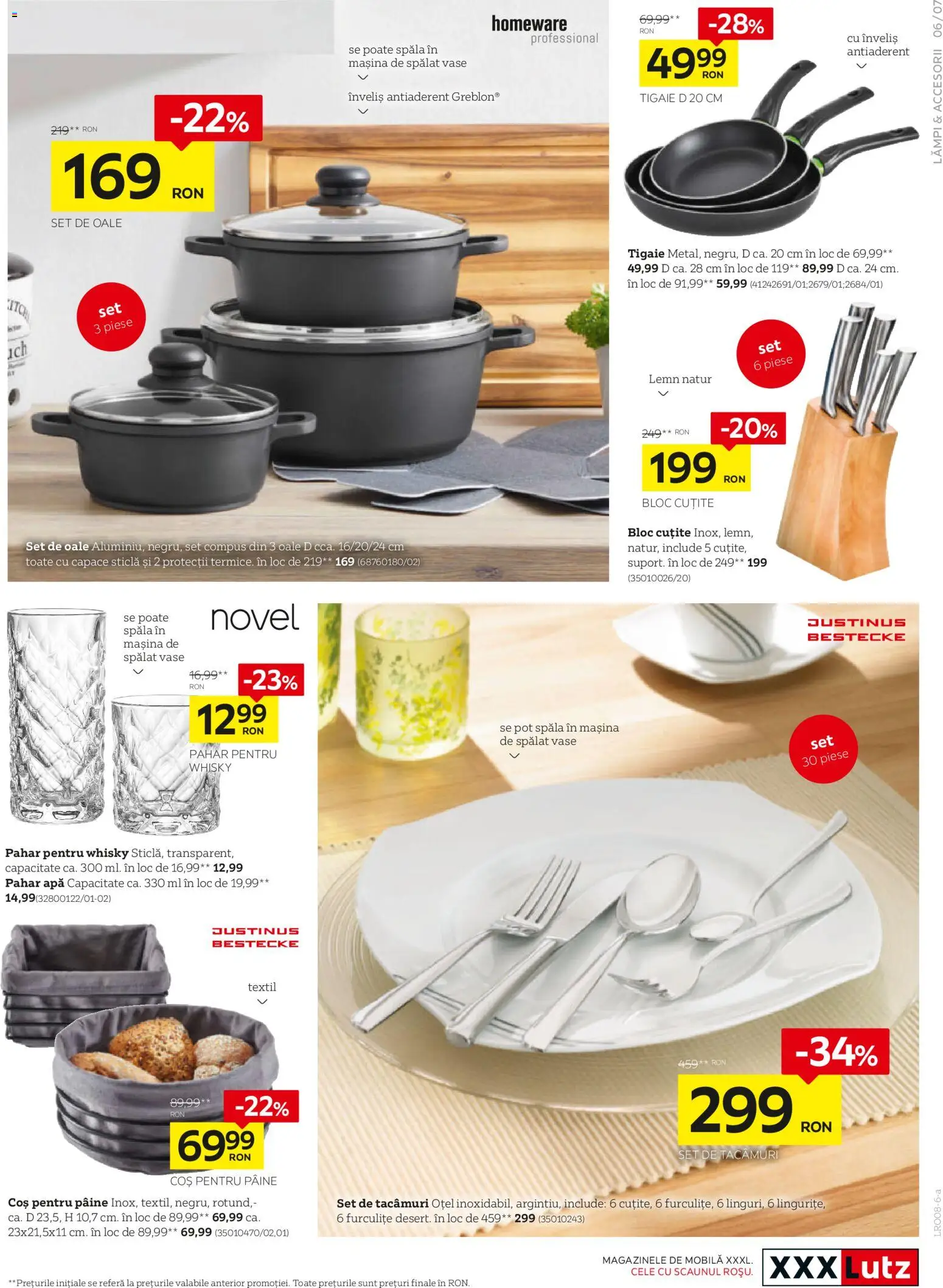 Noul catalog XXXLutz – valabil de la 03.08.2026 | Pagină: 7 | Produse: Mașină De Spălat, Mașină De Spălat Vase, Tigaie, Coș
