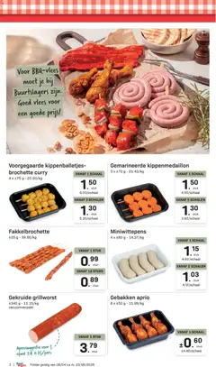 Buurtslagers folder / publicité - Voorbeeld van een folder van Buurtslagers, geldig van 24.04.2026 | Pagina: 2 | Producten: Sós kalács, Schaal