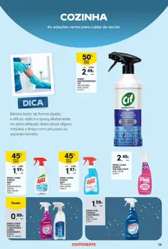 Pré-visualização Continente Limpeza do Lar: Preços sempre baixos válido de 12.05.2026 | Página: 19