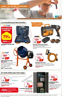 Weldom - Prévisualisation de Weldom catalogue valide à partir de 22/07/2026 | Page: 11 | Produits: Tablette, Perceuse, Câble, Prises