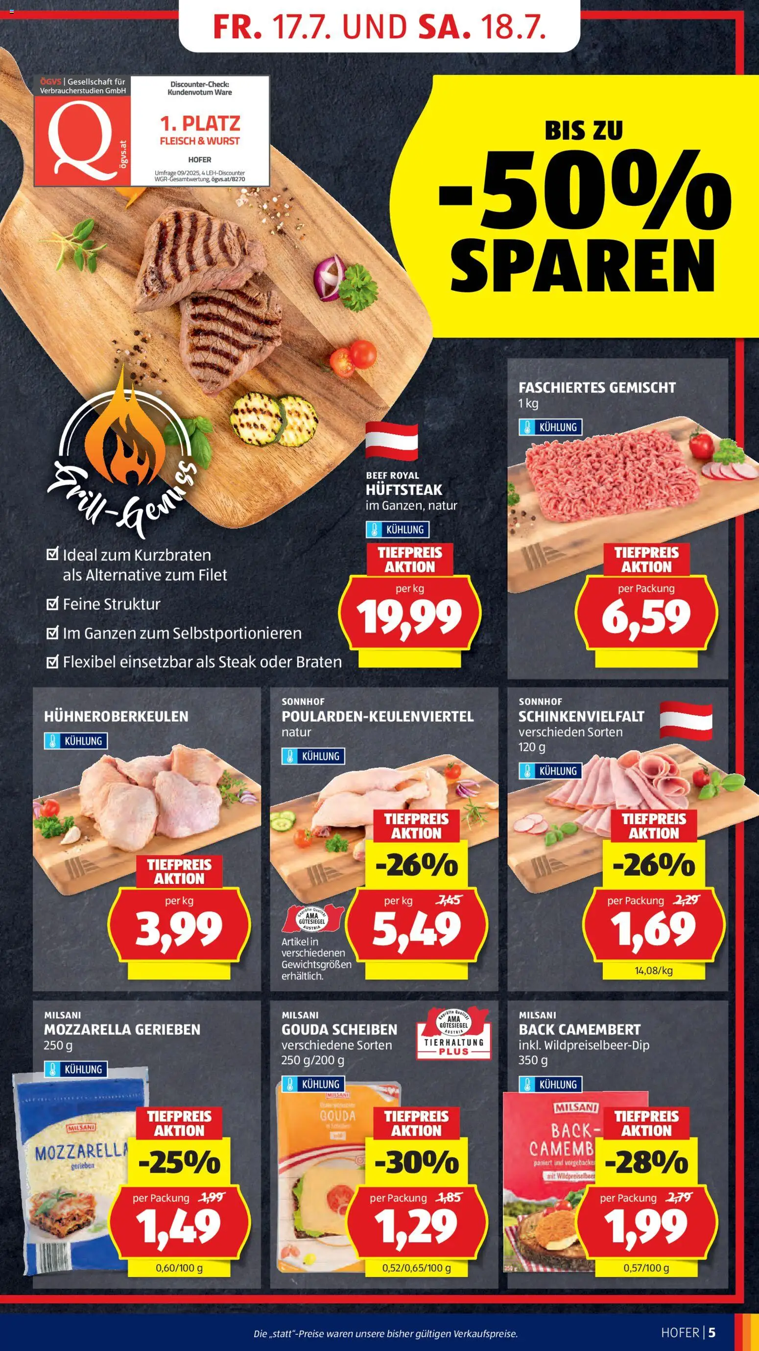 Hofer Flugblatt gültig ab 17.07.2026 | Seite: 9