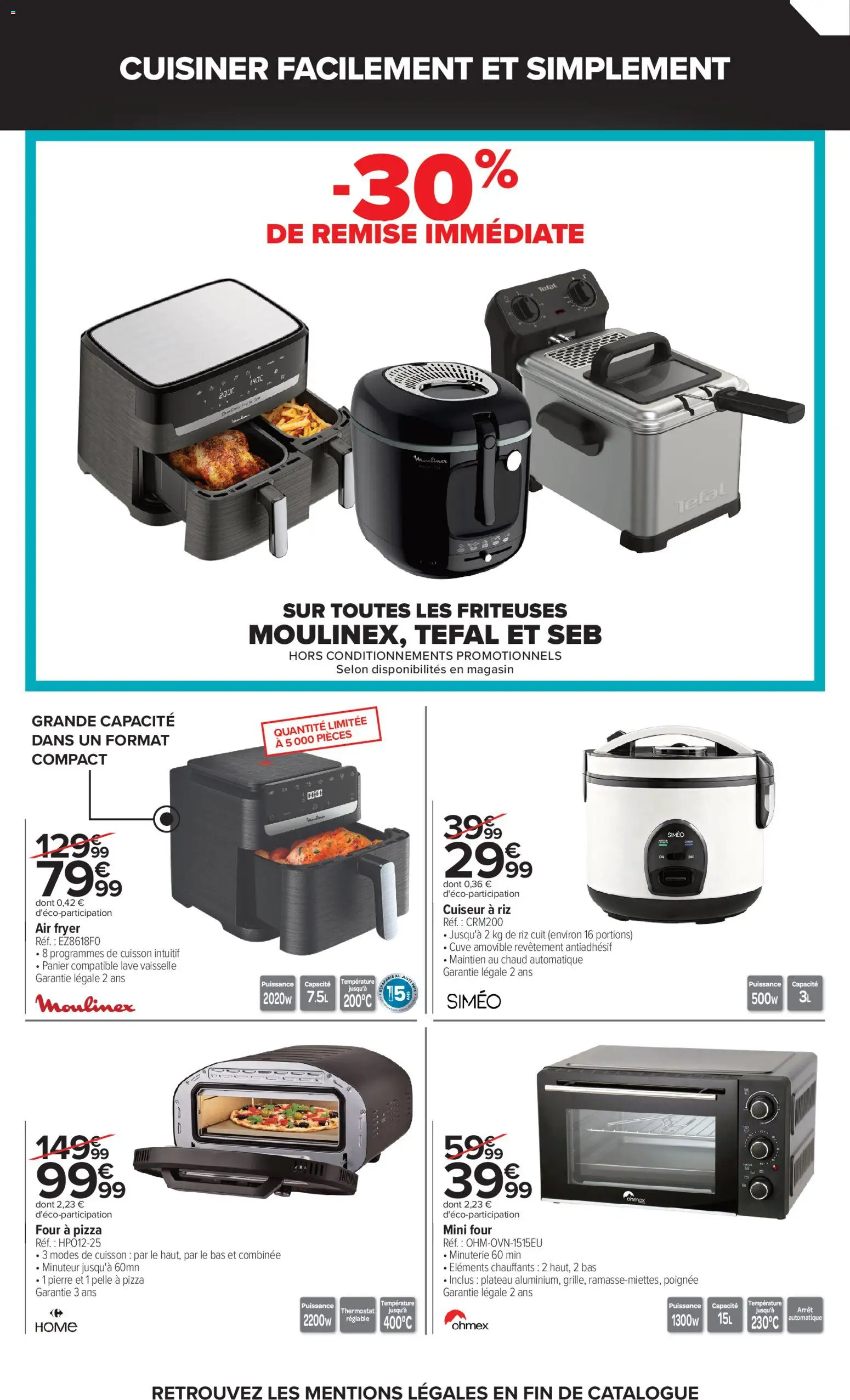 {H1} | Page: 4 | Produits: Moulinex, Cuiseur a riz, Mini four, Four à pizza