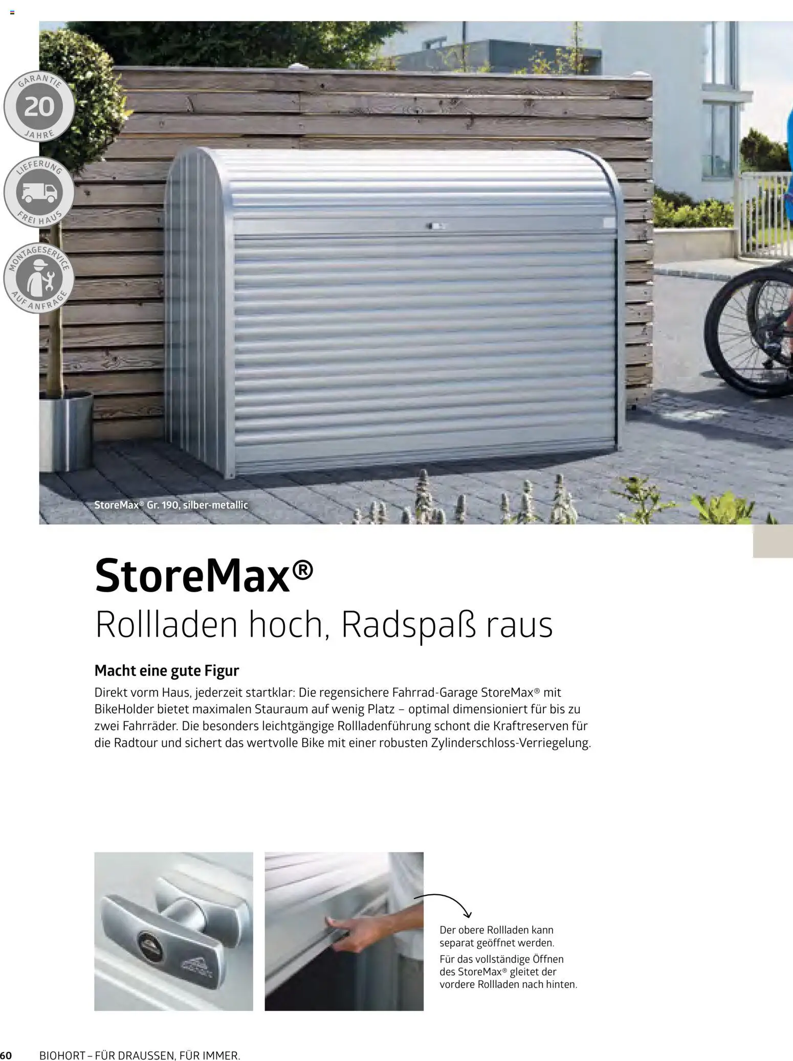 Dehner Biohort – Metall für Garten & Terrasse – gültig ab 01.01.2026 | Seite: 60