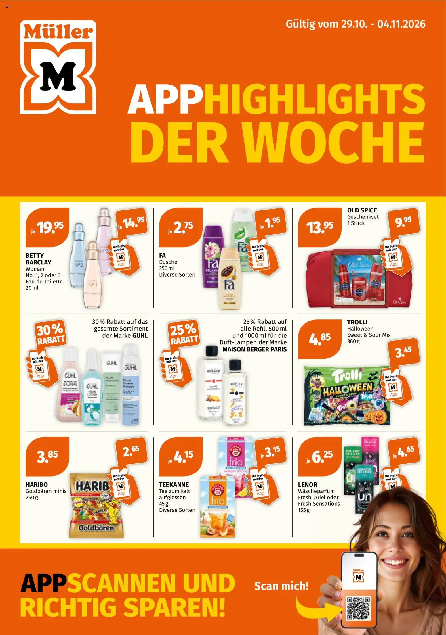 Müller aktionen App Highlights der Woche – gültig ab 29.10.2026 | Seite: 1