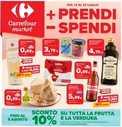 Anteprima del volantino Carrefour volantino Market - Roma valido a partire dal 13/07/2026