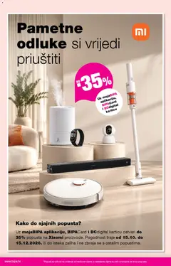 Bipa Katalog - Pregled kataloga iz trgovine Bipa, vrijedi od 29.10.2026 | Stranica: 28 | Proizvodi: Xiaomi