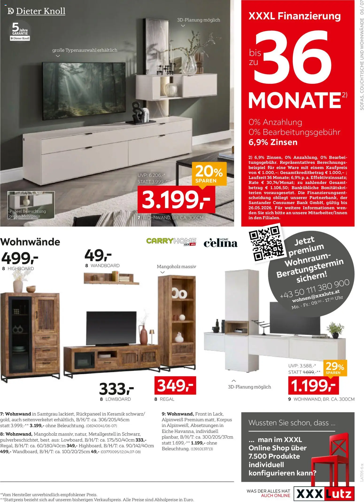 XXXLutz Prospekt aktuell gültig ab 19.05.2026 | Seite: 7 | Produkte: Uhr, Regal