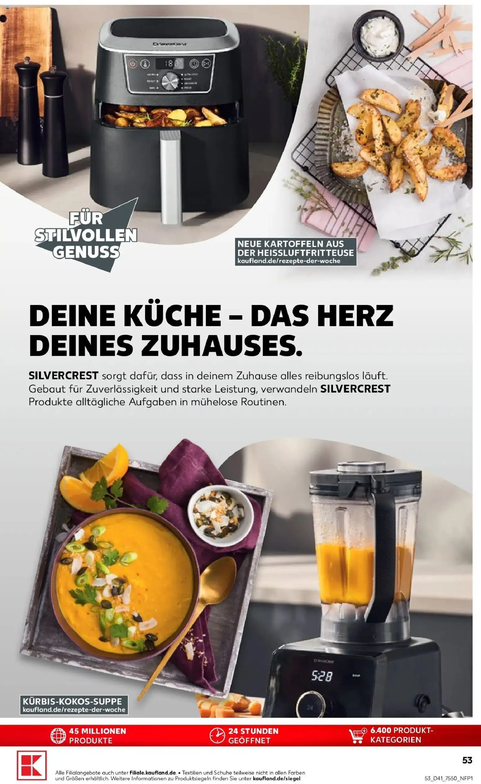 Prospekt Kaufland ab 05.10.2026 » Angebote Online zum Blättern | Seite: 63 | Produkte: Küche, Kartoffeln, Heißluftfritteuse