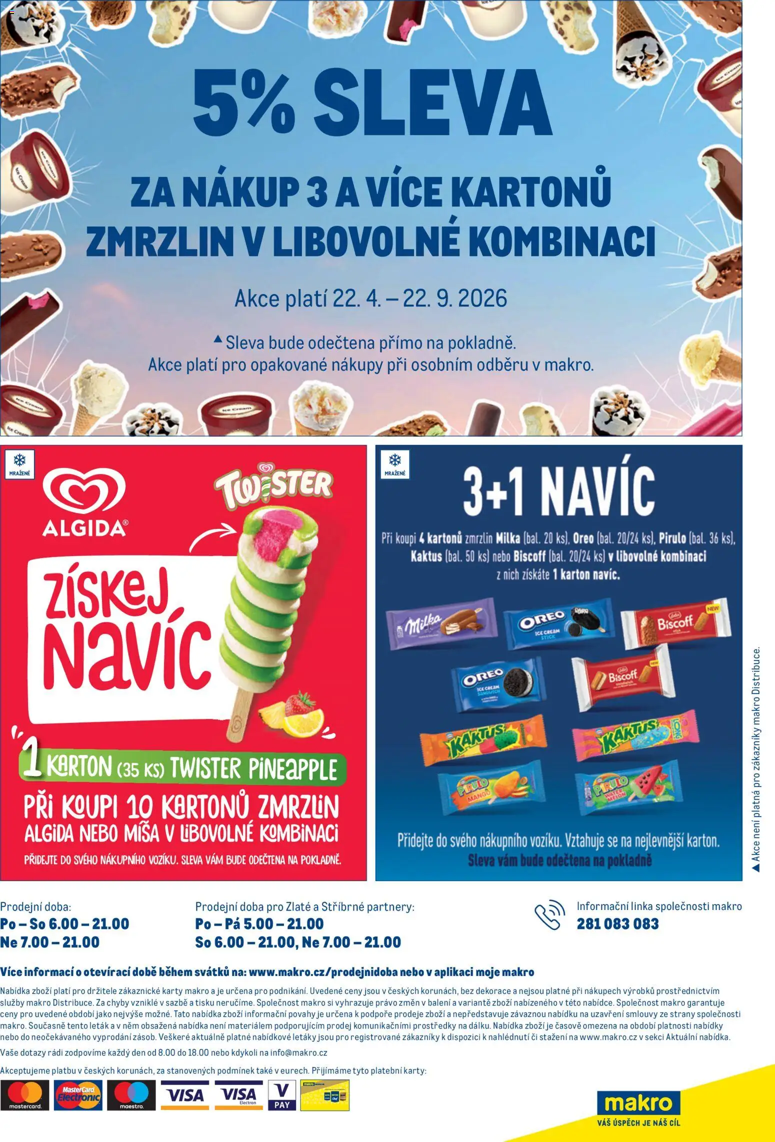 Makro leták - Zmrzliny od 01.07.2026 | Strana: 24