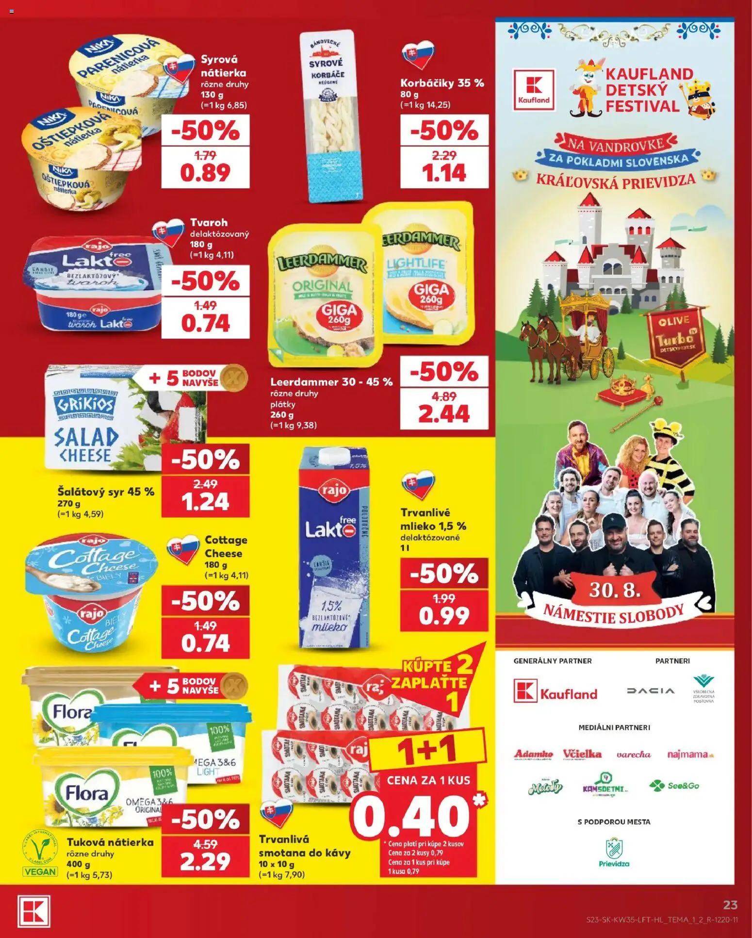 Nové Kaufland akcie – leták je platný od 27.08.2026 | Strana: 23