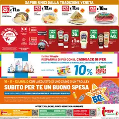Anteprima del volantino Iper volantino valido a partire dal 09/07/2026 | Pagina: 32 | Prodotti: Manzo, Ketchup, Zaino, Carrello
