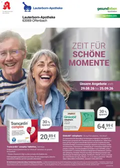 Angebote - Ihre Apotheke vor Ort: Jetzt alle Angebote auch online entdecken! ab 29.08.2026 gültig