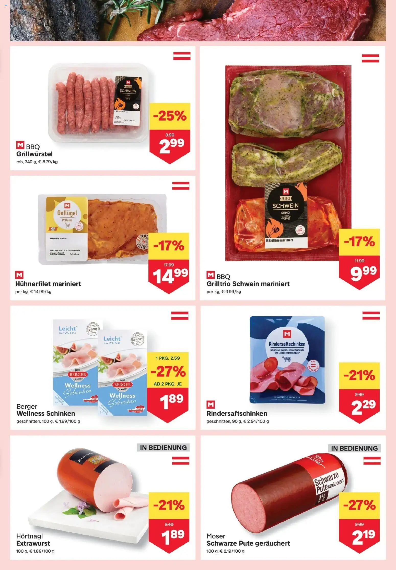 MPREIS Pfunds gültig ab 16.04.2026 | Seite: 3 | Produkte: Schinken