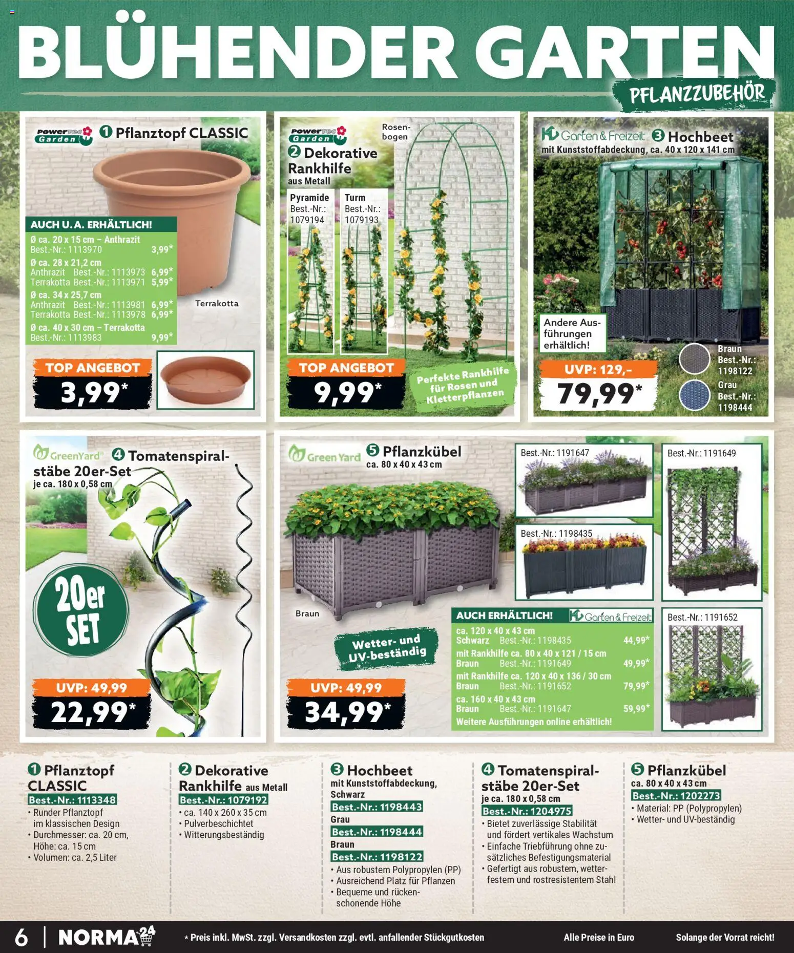Norma Bestellmagazin Juni 2026 – gültig ab 01.06.2026 | Seite: 6