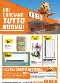 Anteprima del volantino OBI volantino Corciano Tutto Nuovo valido a partire dal 15/10/2026