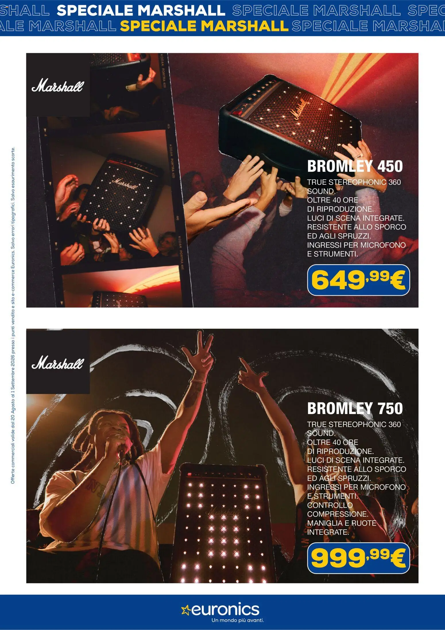 Volantino Euronics del 20/08/2026 | Pagina: 5 | Prodotti: Microfono