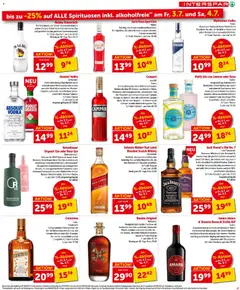 Interspar - Flugblatt ab 01.07.2026 gültig | Seite: 13 | Produkte: Gin, Whiskey, Nauriit, Bourbon
