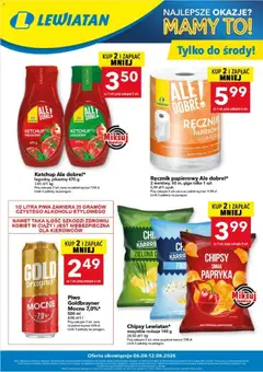 Pogląd oferty "Lewiatan gazetka - W wielopakach taniej" - ważna od 06.08.2026