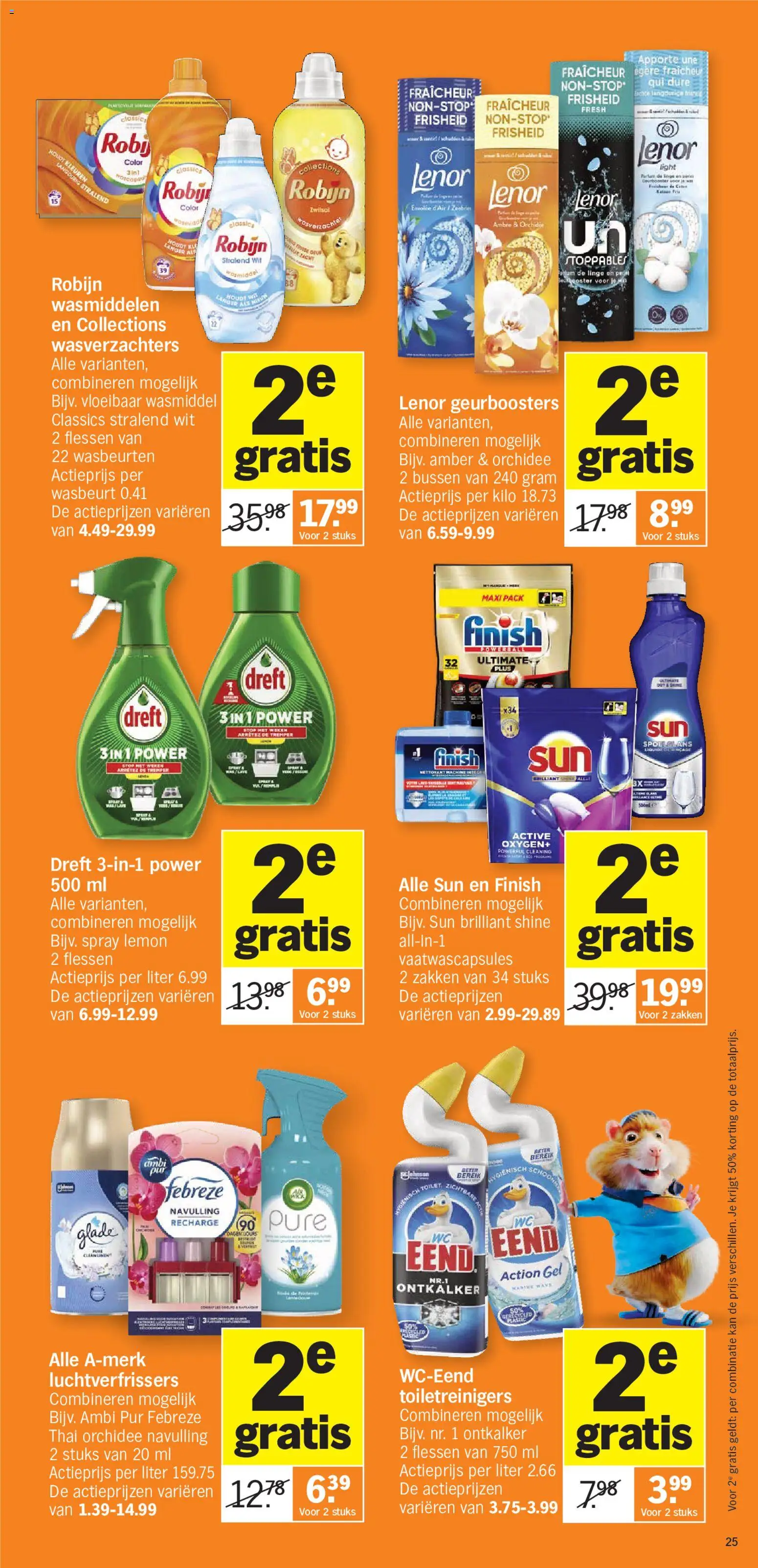 {H1} | Pagina: 25 | Producten: Gel, Toilet, Wasmiddel, Kan