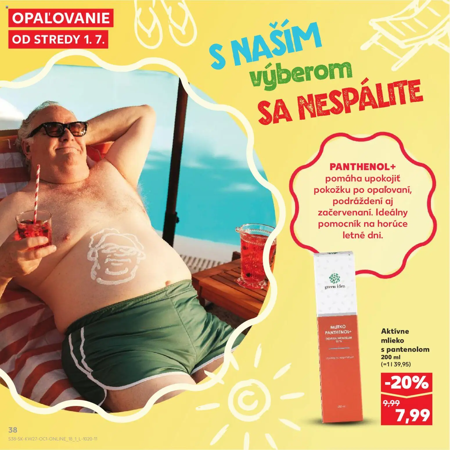 Kaufland SK akciós ujság - amely érvényes a következő dátumtól: 2026.07.01. | Oldal: 38