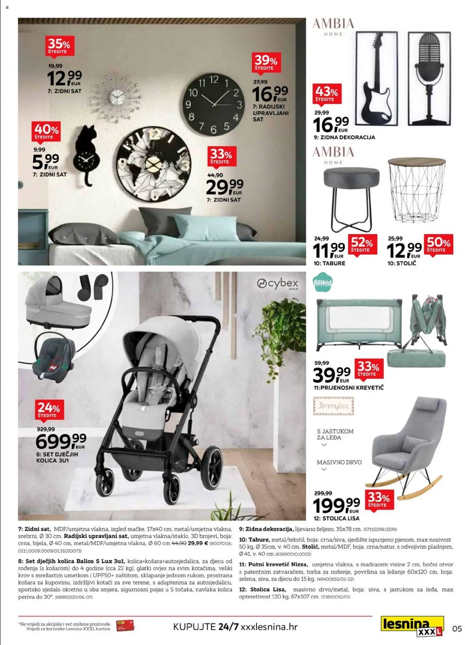 Lesnina katalog | vrijedi od 03.01.2026 | Stranica: 5 | Proizvodi: Stolić, Stolica, Tabure, Pojas