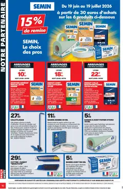 Brico Dépôt - Prévisualisation de Brico Dépôt L'officiel du bricolage valide à partir de 16/06/2026 | Page: 10