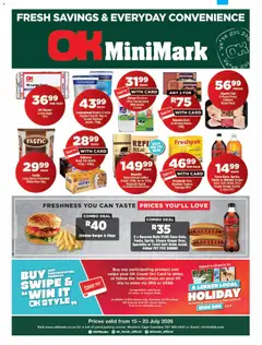 OK Foods specials catalogue – valid from 15/07/2026