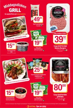 Forhåndsvisning av Coop Extra kundeavis gyldig fra 15.06.2026 | Side: 23 | Produkter: Squash, Grill, Topper, Кисіль