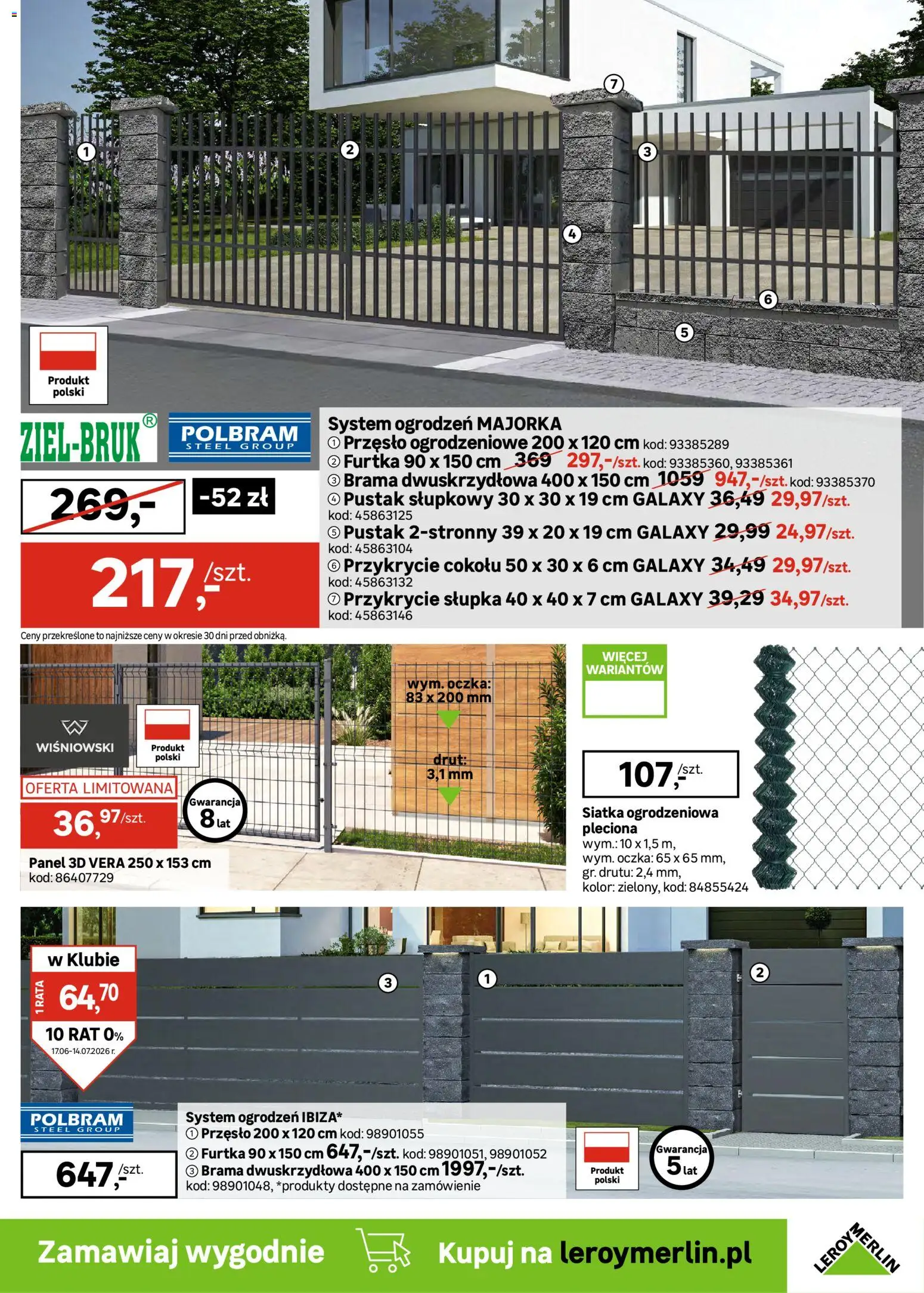 Leroy Merlin gazetka od 17.06.2026 | Strona: 11 | Produkty: Siatka