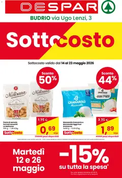 Anteprima del volantino Despar volantino Budrio valido a partire dal 14.05.2026