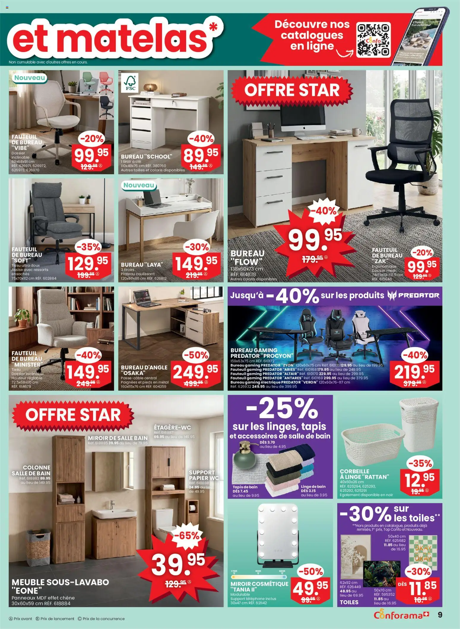 Conforama aktionen FR – gültig ab 05.08.2026 | Seite: 9
