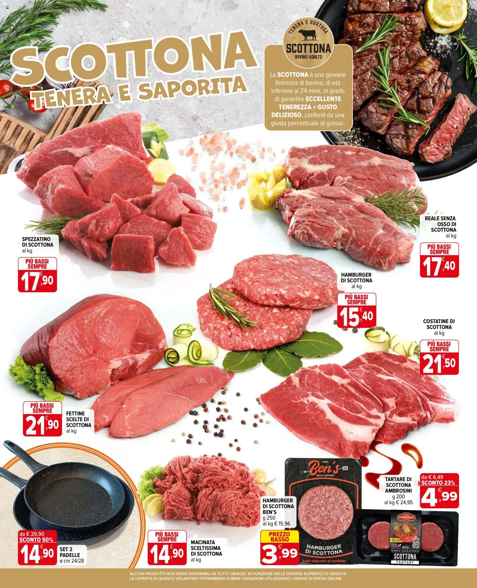 Volantino Iperal del 06.05.2026 | Pagina: 6 | Prodotti: Bovino, Hamburger
