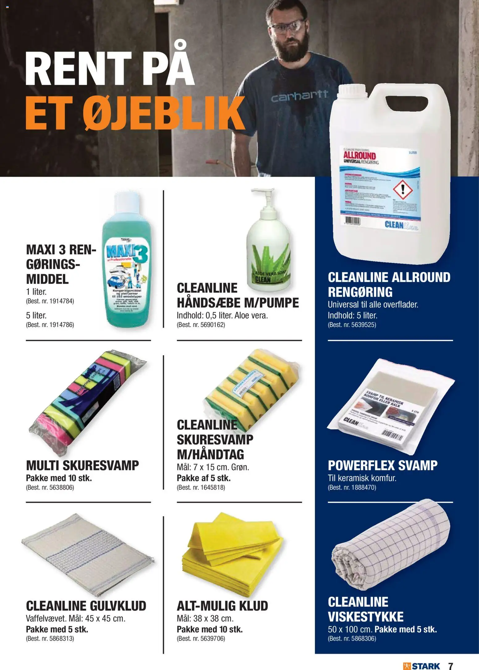 Stark tilbudsavis – gyldig fra 30/10/2026 | Side: 7 | Produkter: Komfur, Svamp, Søm, Aloe Vera