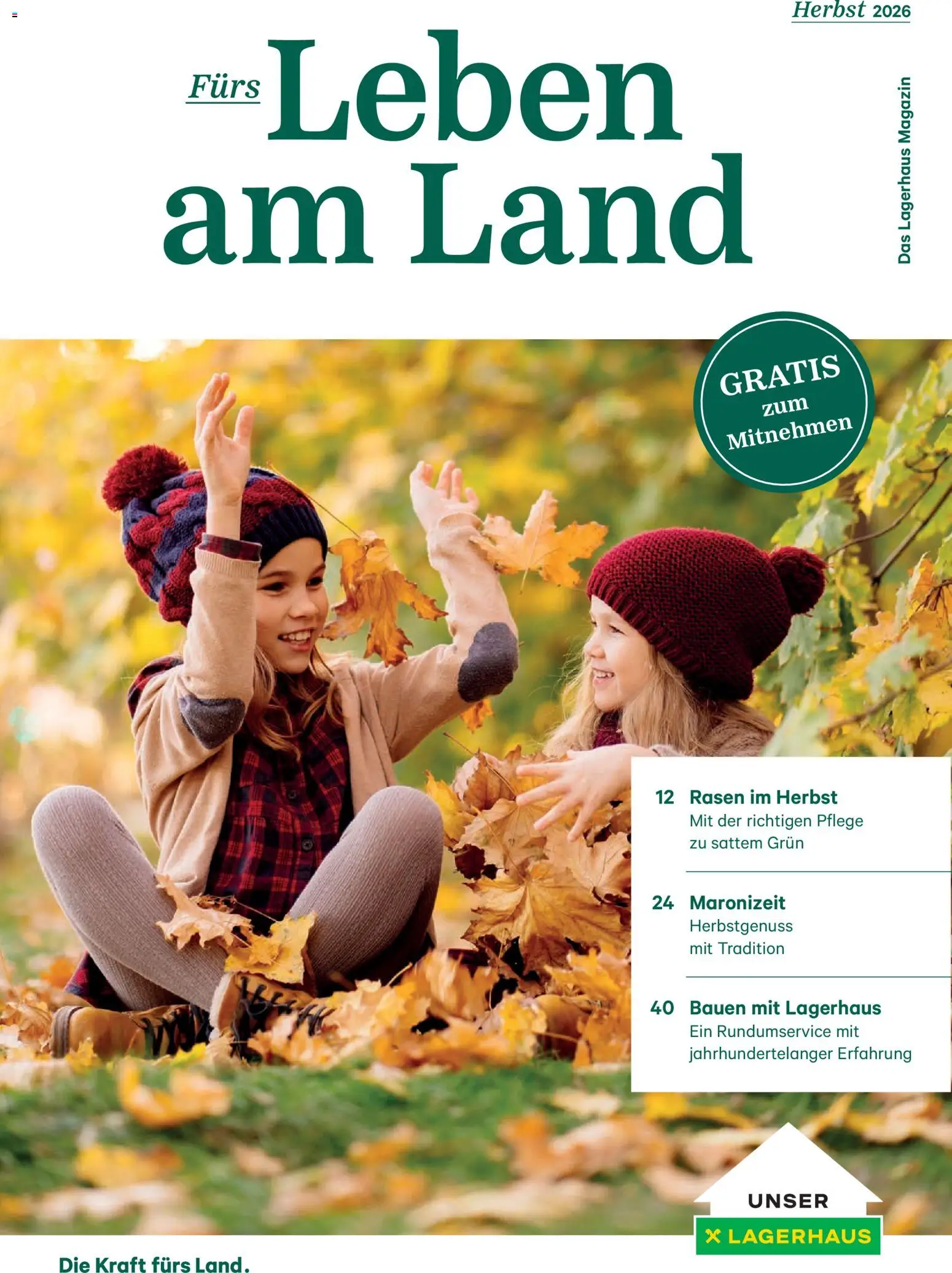Lagerhaus Fürs Leben am Land Herbst 2026 gültig ab 01.08.2026 | Seite: 1