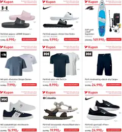 Intersport akciós újság - amely érvényes a következő dátumtól: 2026.06.16. | Oldal: 2 | Termékek: Under armour, Sportcipő, Női póló, Rövidnadrág